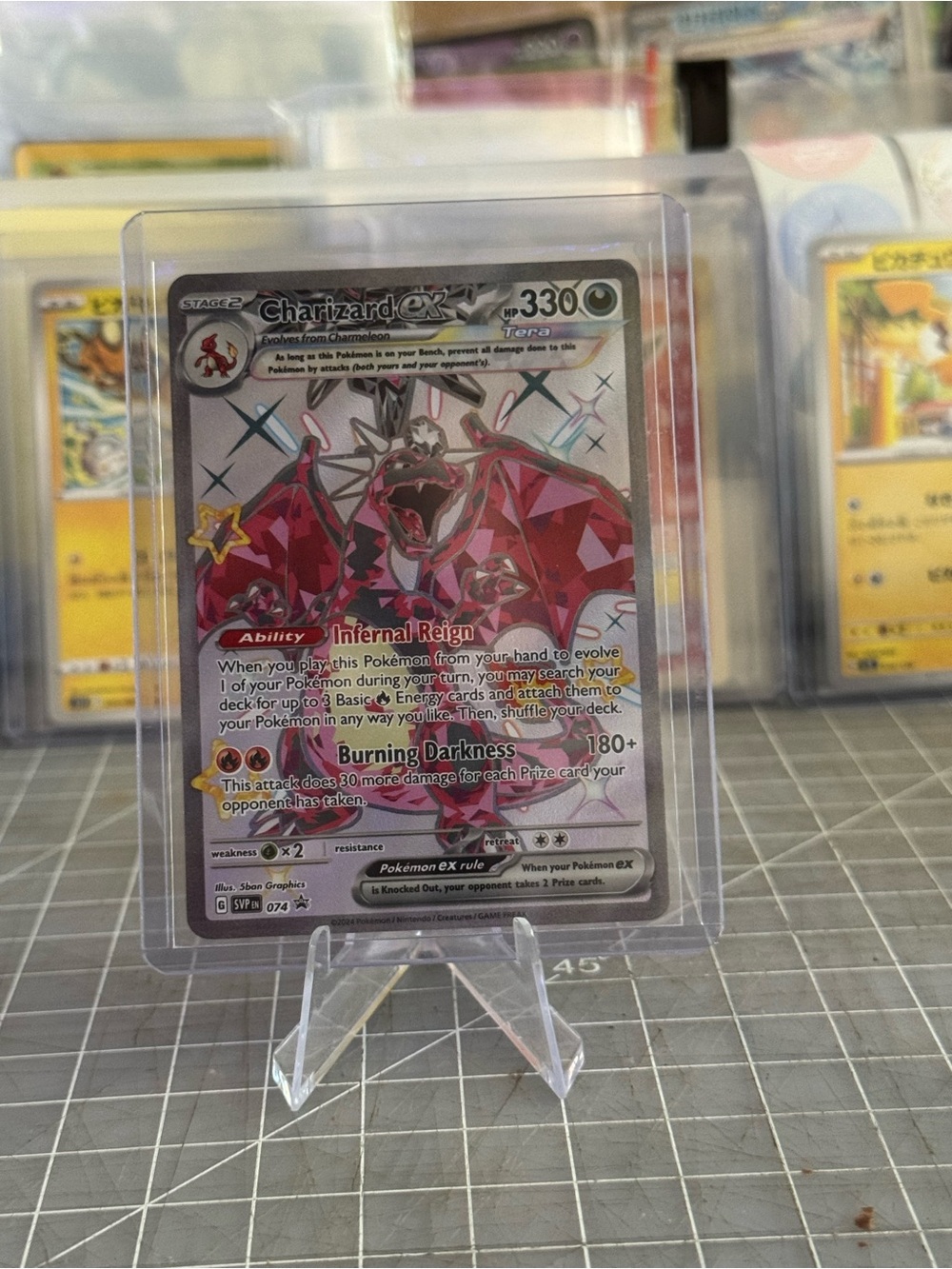 Charizard ex 074 Black Star Promo Holo - Picture 3 of 3